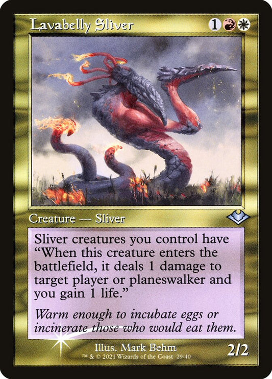 Lavabelly Sliver (Retro Frame)