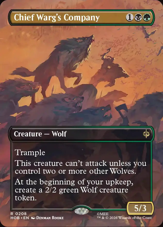Chief Warg's Company (Borderless)