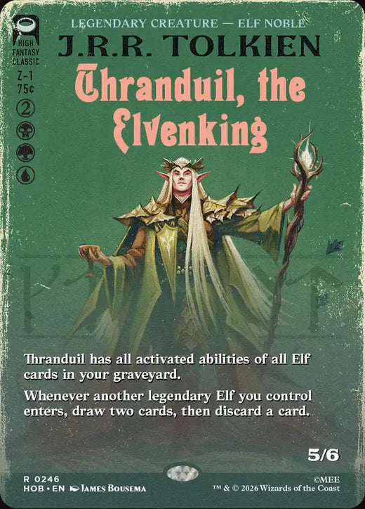Thranduil, the Elvenking (Borderless)