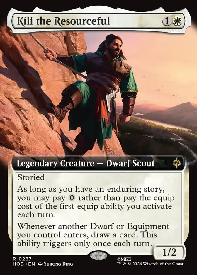 Kíli the Resourceful (Extended art)