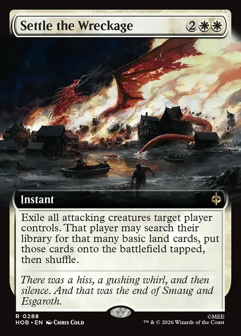 Settle the Wreckage (Extended art)