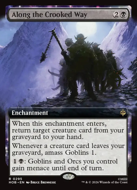 Along the Crooked Way (Extended art)
