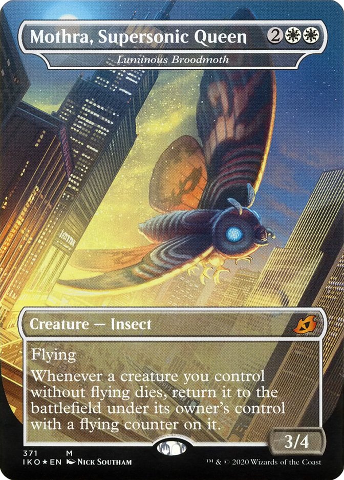 Mothra- Supersonic Queen - Luminous Broodmoth