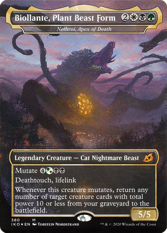Biollante- Plant Beast Form - Nethroi- Apex of Death
