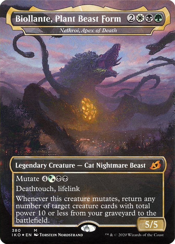 Biollante- Plant Beast Form - Nethroi- Apex of Death