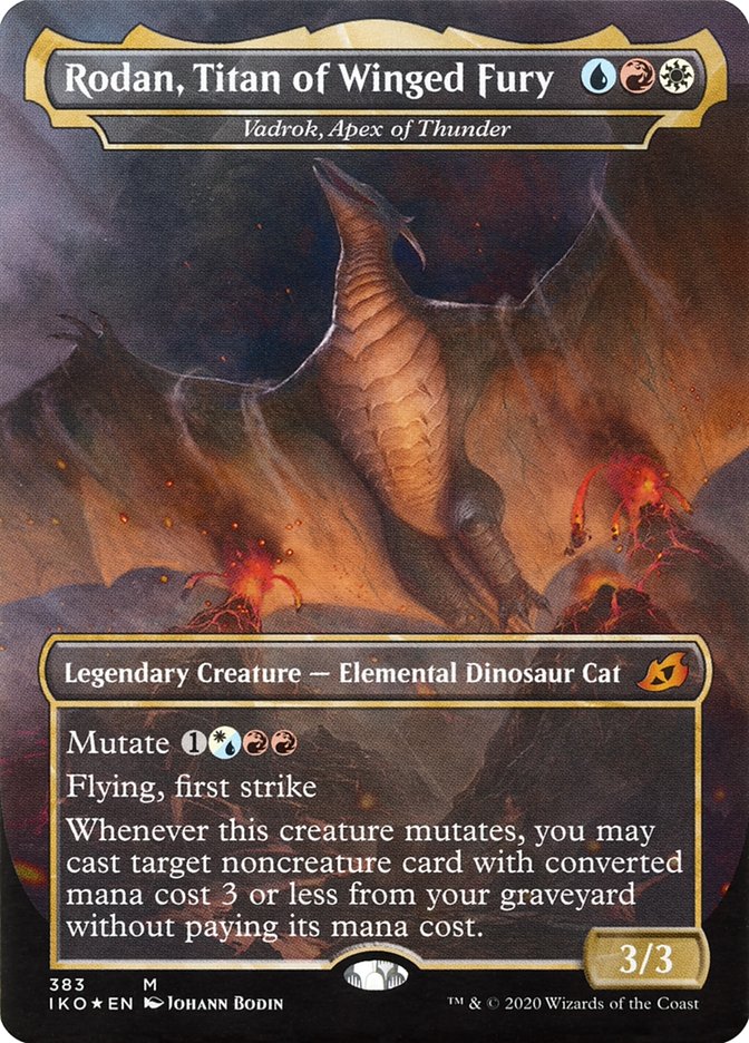 Rodan- Titan of Winged Fury - Vadrok- Apex of Thunder