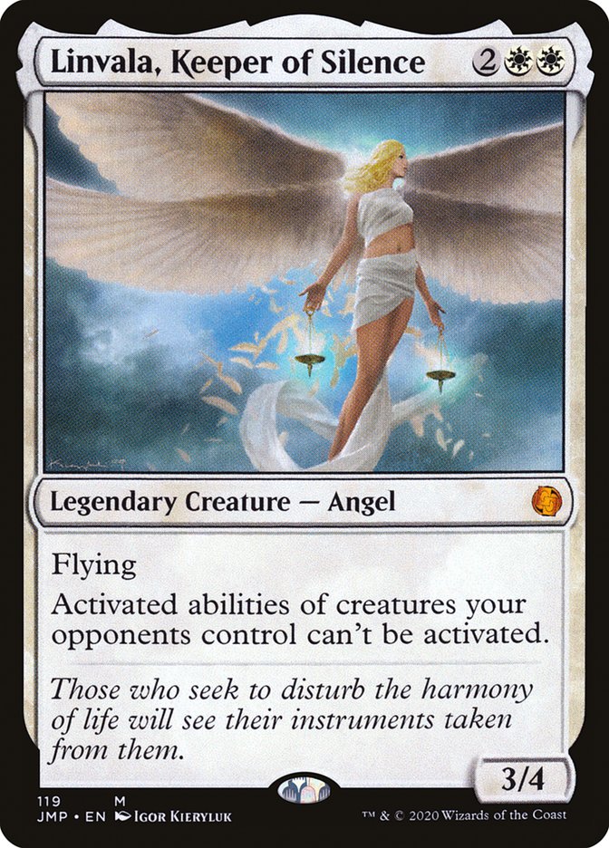 Linvala- Keeper of Silence