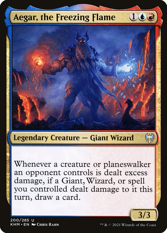 Aegar- the Freezing Flame