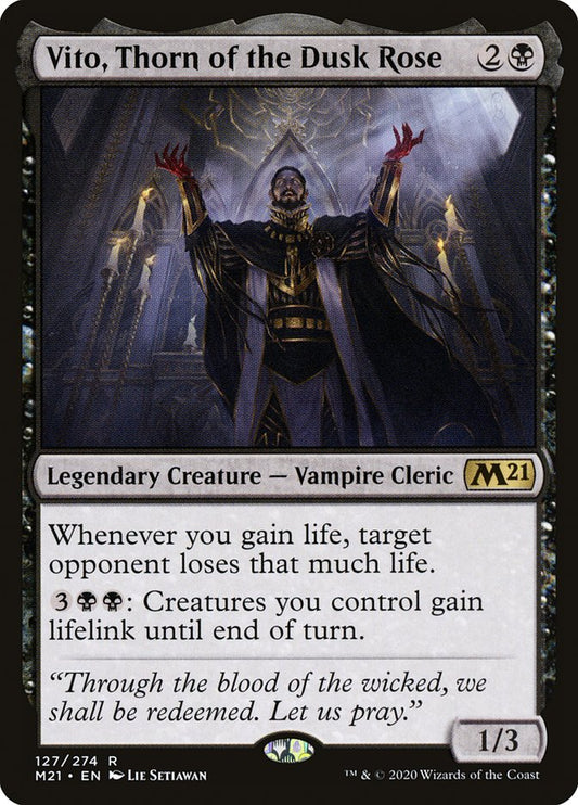 Vito- Thorn of the Dusk Rose