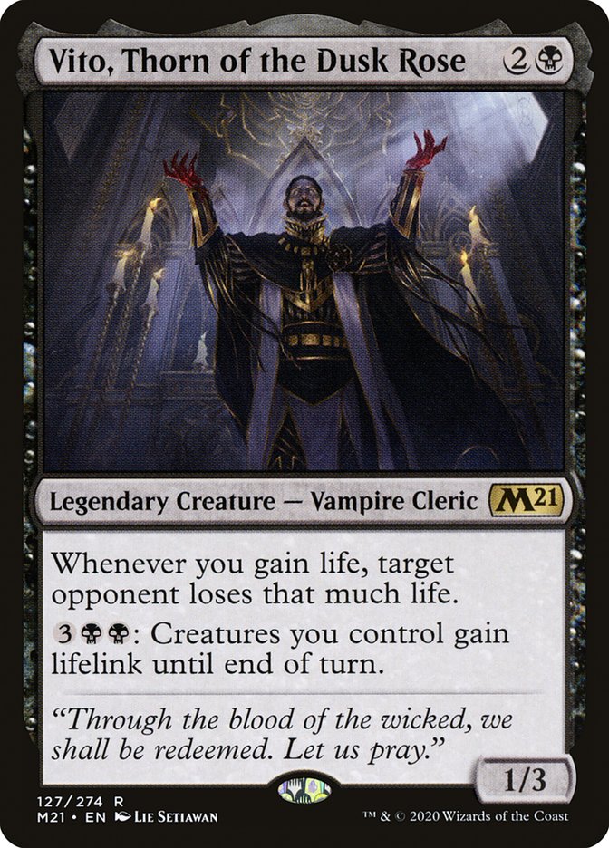 Vito- Thorn of the Dusk Rose