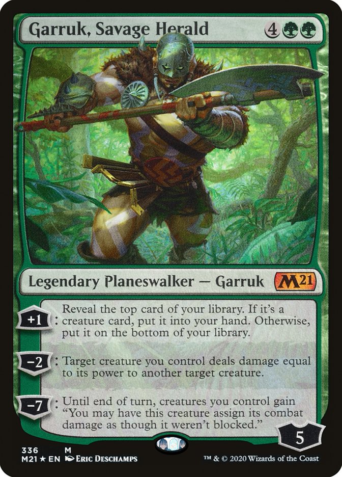 Garruk- Savage Herald