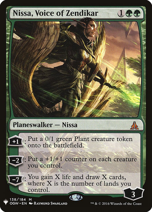 Nissa- Voice of Zendikar