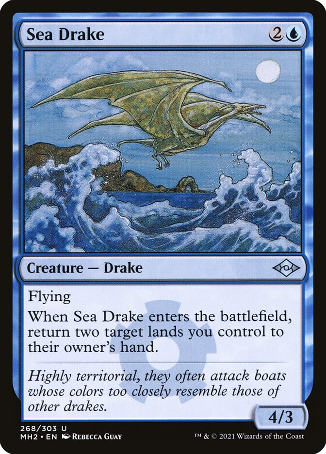 Sea Drake (Foil Etched)