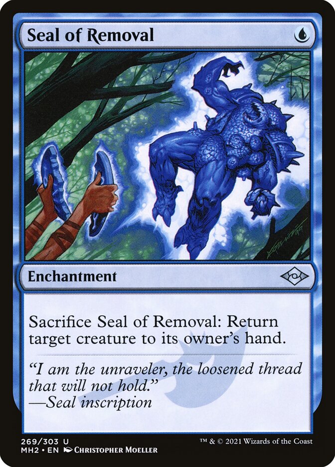 Seal of Removal (Foil Etched)