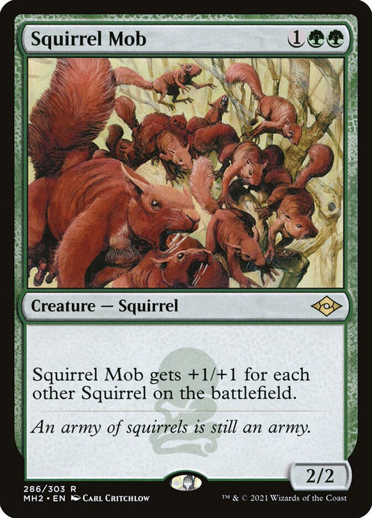 Squirrel Mob (Foil Etched)