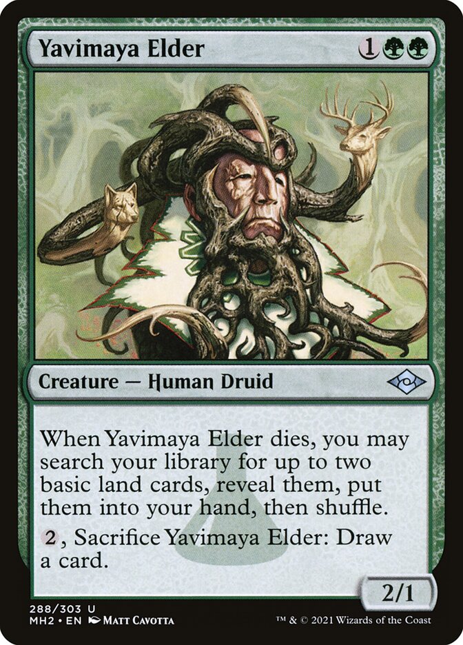 Yavimaya Elder (Foil Etched)