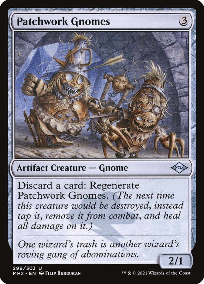 Patchwork Gnomes (Foil Etched)