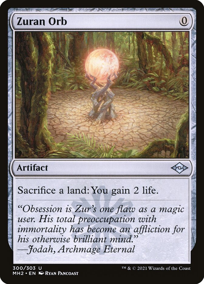 Zuran Orb (Foil Etched)