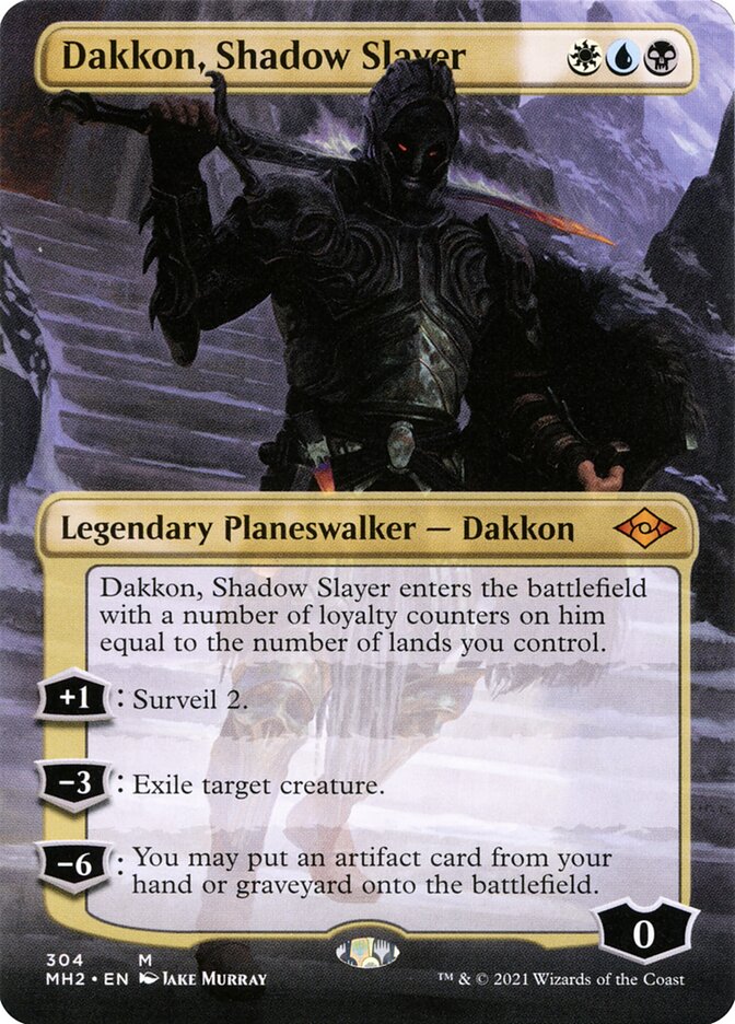 Dakkon- Shadow Slayer (Borderless)