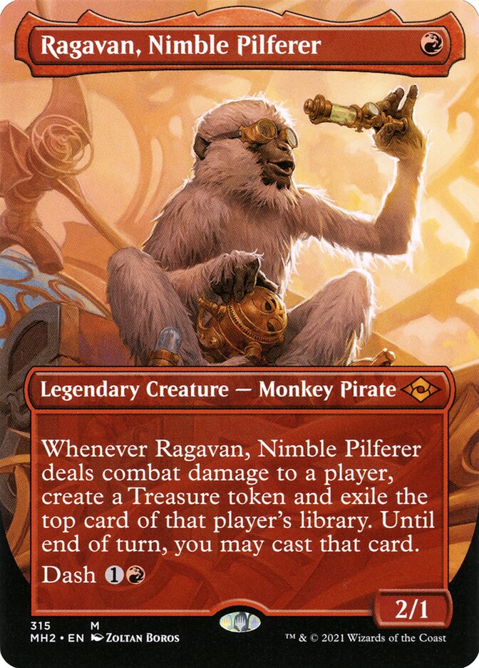 Ragavan- Nimble Pilferer (Borderless)