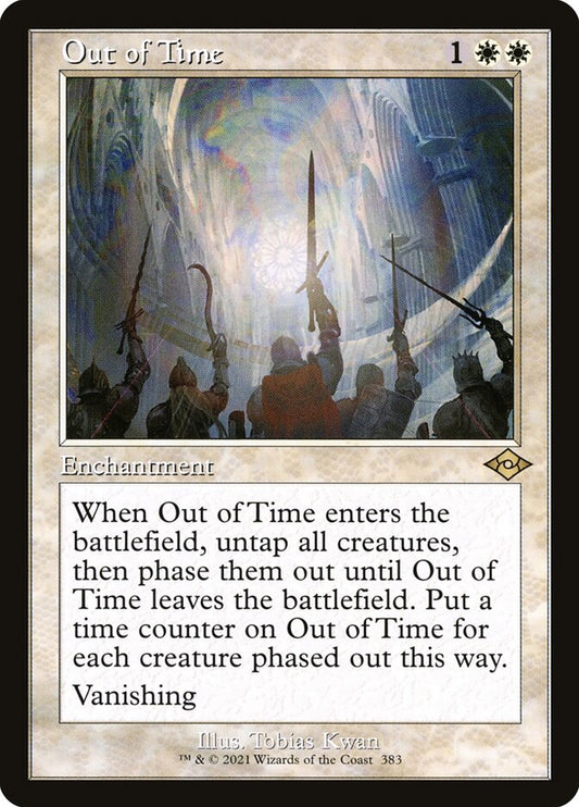 Out of Time (Retro Frame) (Foil Etched)