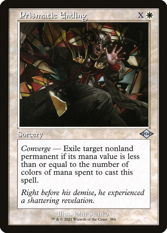 Prismatic Ending (Retro Frame)