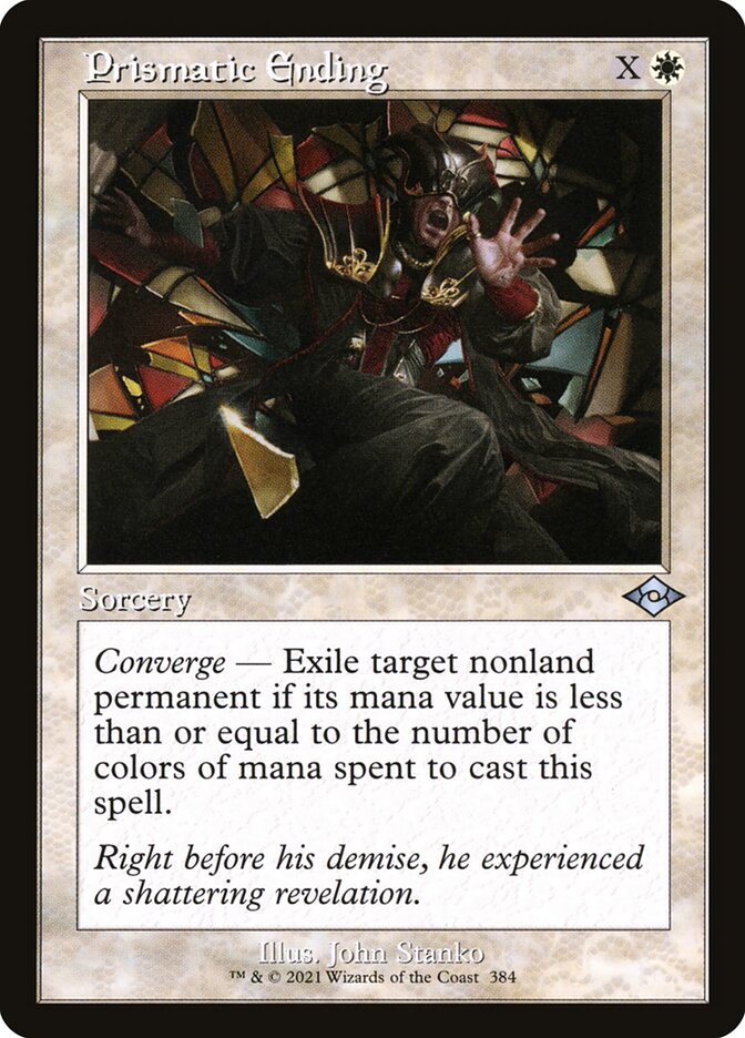 Prismatic Ending (Retro Frame) (Foil Etched)