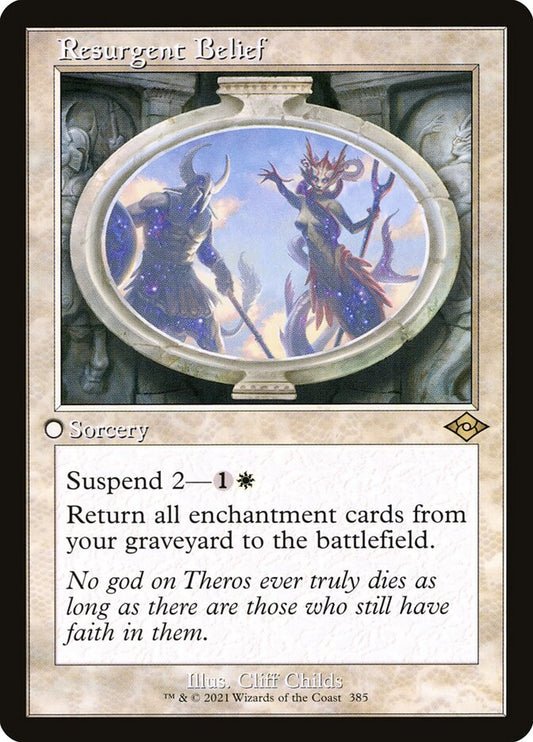 Resurgent Belief (Retro Frame) (Foil Etched)