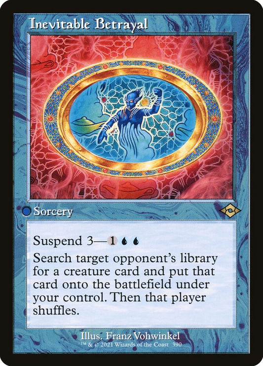 Inevitable Betrayal (Retro Frame) (Foil Etched)