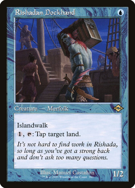 Rishadan Dockhand (Retro Frame) (Foil Etched)