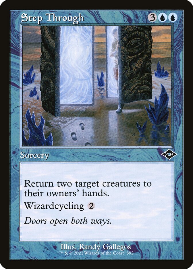 Step Through (Retro Frame) (Foil Etched)