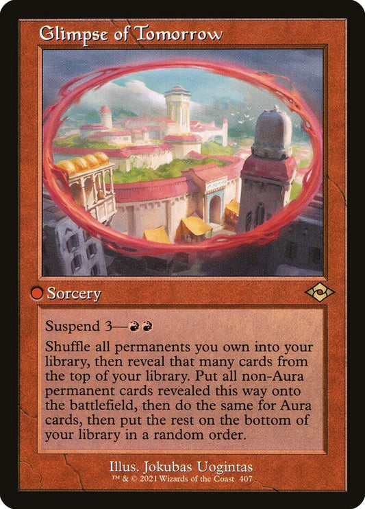 Glimpse of Tomorrow (Retro Frame) (Foil Etched)