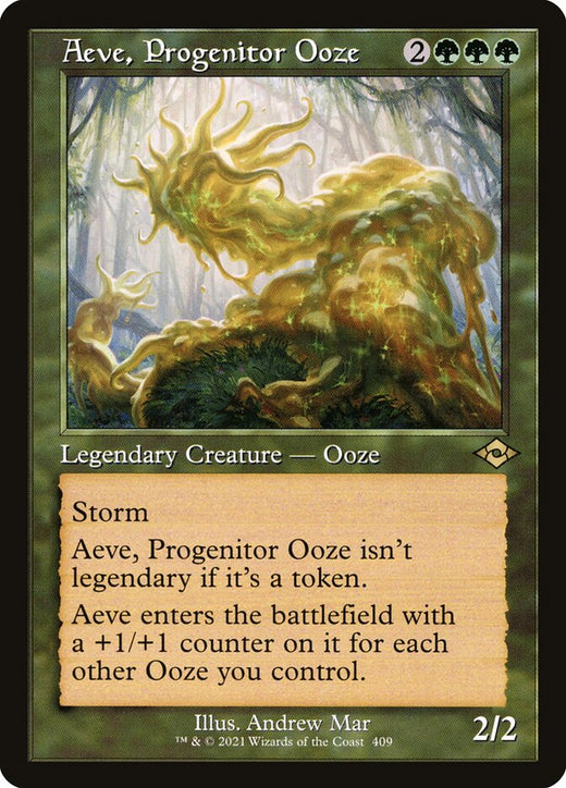 Aeve- Progenitor Ooze (Retro Frame) (Foil Etched)