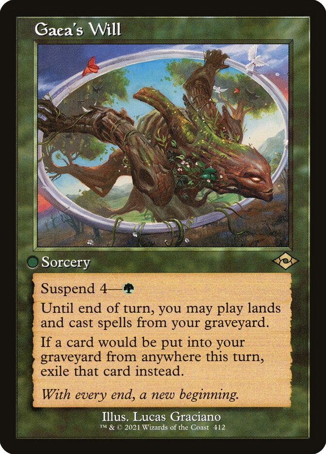 Gaea's Will (Retro Frame) (Foil Etched)