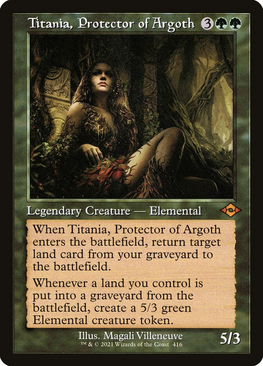 Titania- Protector of Argoth (Retro Frame)