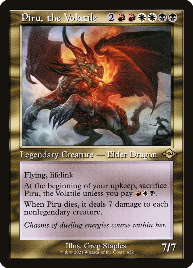 Piru- the Volatile (Retro Frame)