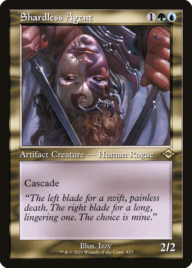 Shardless Agent (Retro Frame) (Foil Etched)