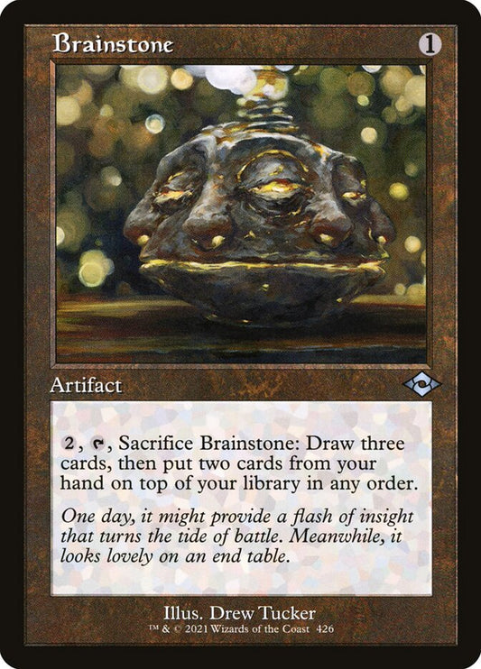 Brainstone (Retro Frame) (Foil Etched)