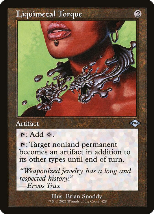 Liquimetal Torque (Retro Frame) (Foil Etched)