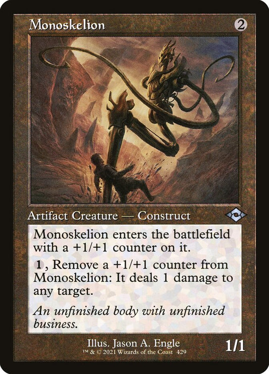 Monoskelion (Retro Frame) (Foil Etched)