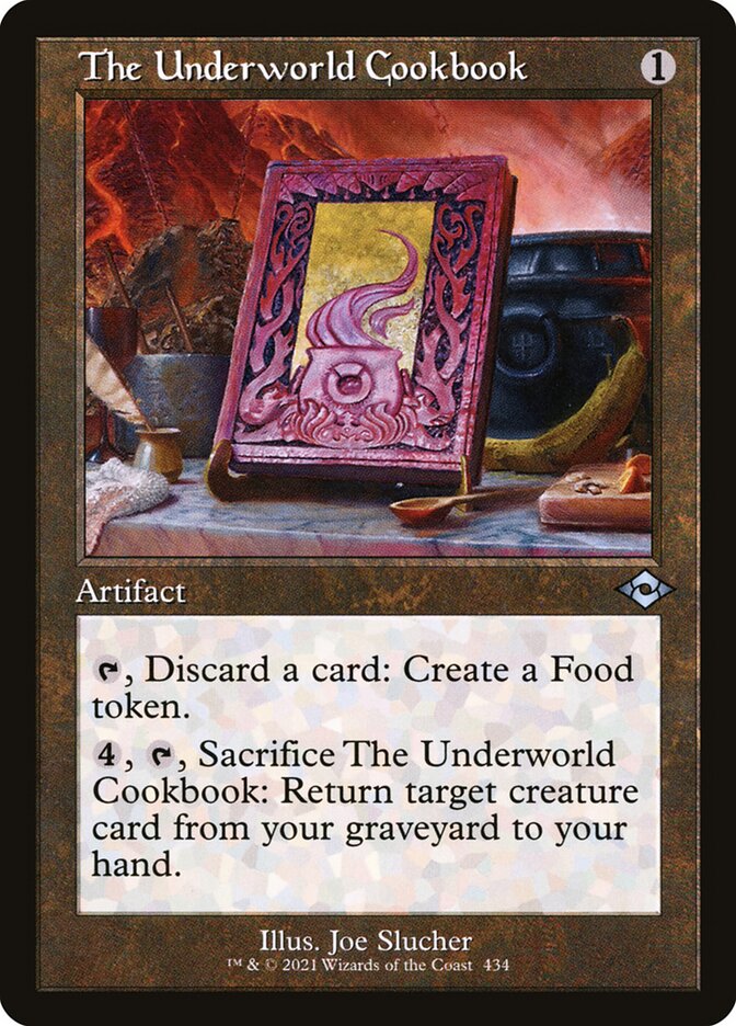 The Underworld Cookbook (Retro Frame) (Foil Etched)