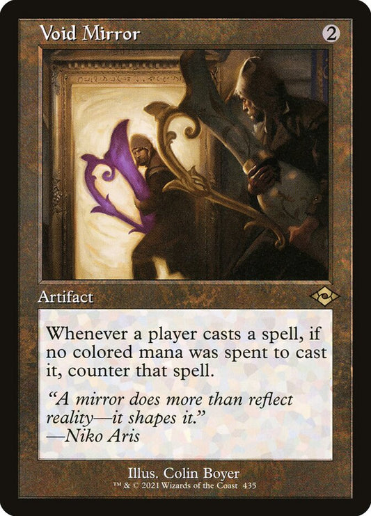 Void Mirror (Retro Frame) (Foil Etched)