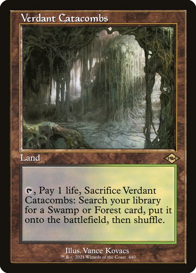Verdant Catacombs (Retro Frame) (Foil Etched)