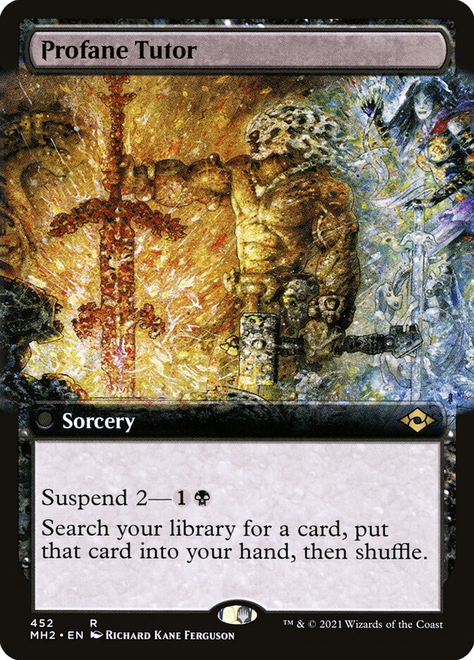 Profane Tutor (Extended Art)