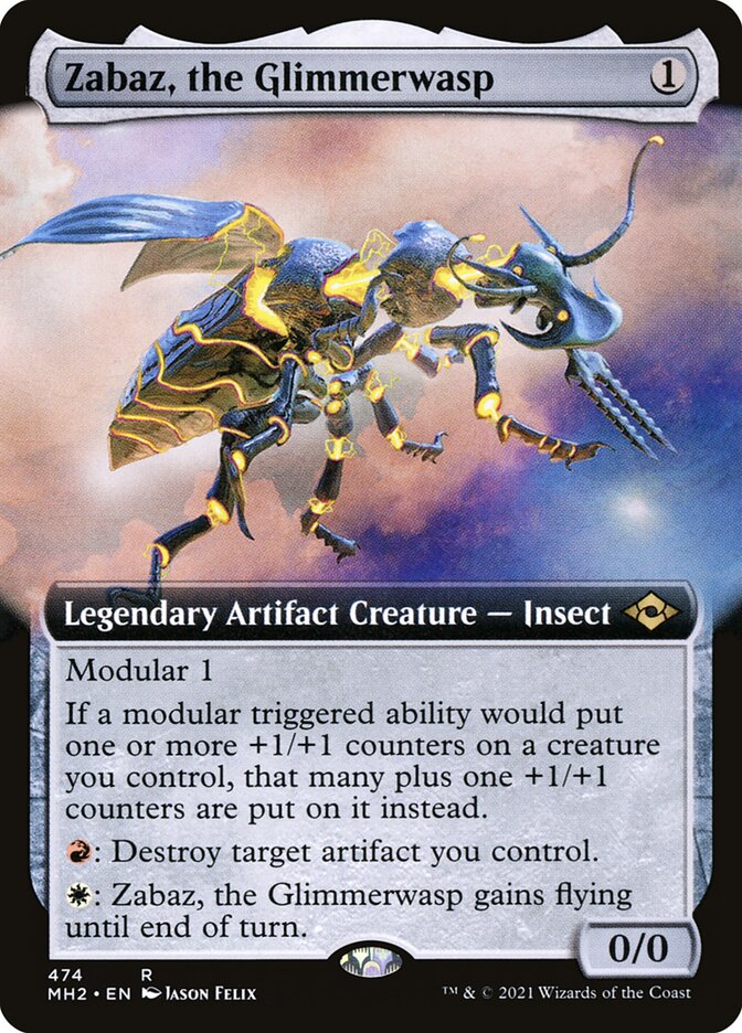 Zabaz- the Glimmerwasp (Extended Art)