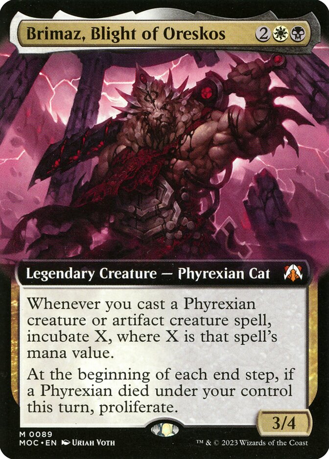 Brimaz- Blight of Oreskos (Extended Art)