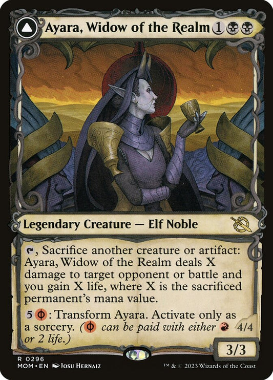 Ayara, Widow of the Realm (Showcase)