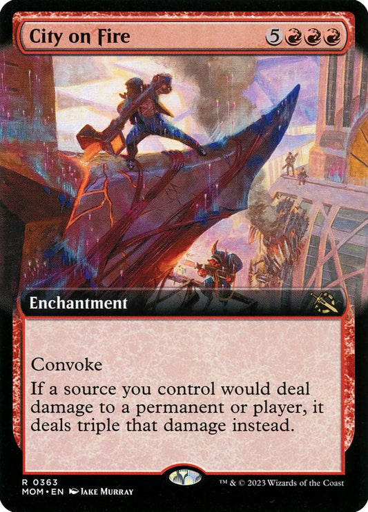 City on Fire (Extended Art)