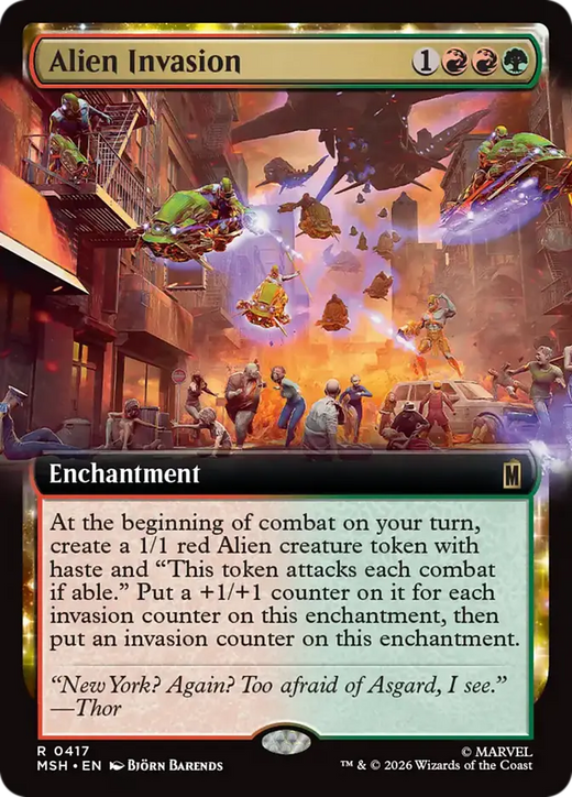 Alien Invasion (Extended art)