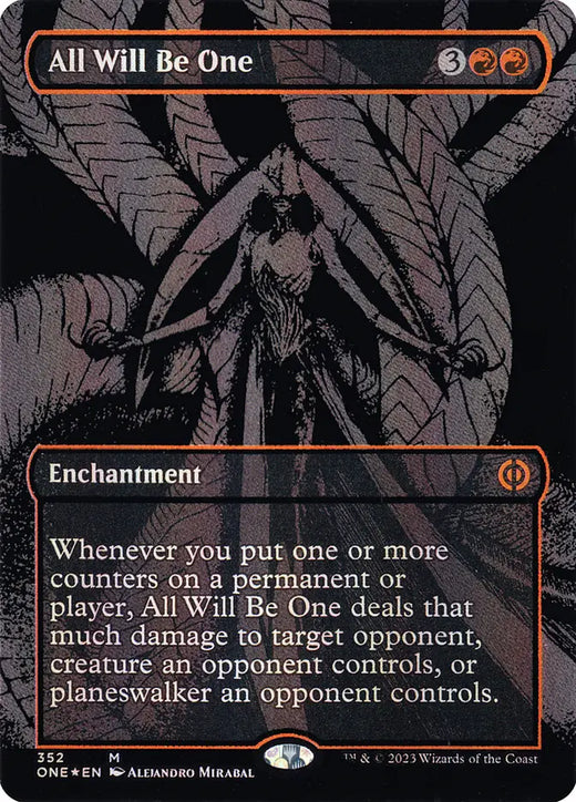 All Will Be One (Oil Slick Raised Foil)